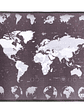 iggual Alfombrilla mapamundi ratón 30x25 cm - Miniatura 1