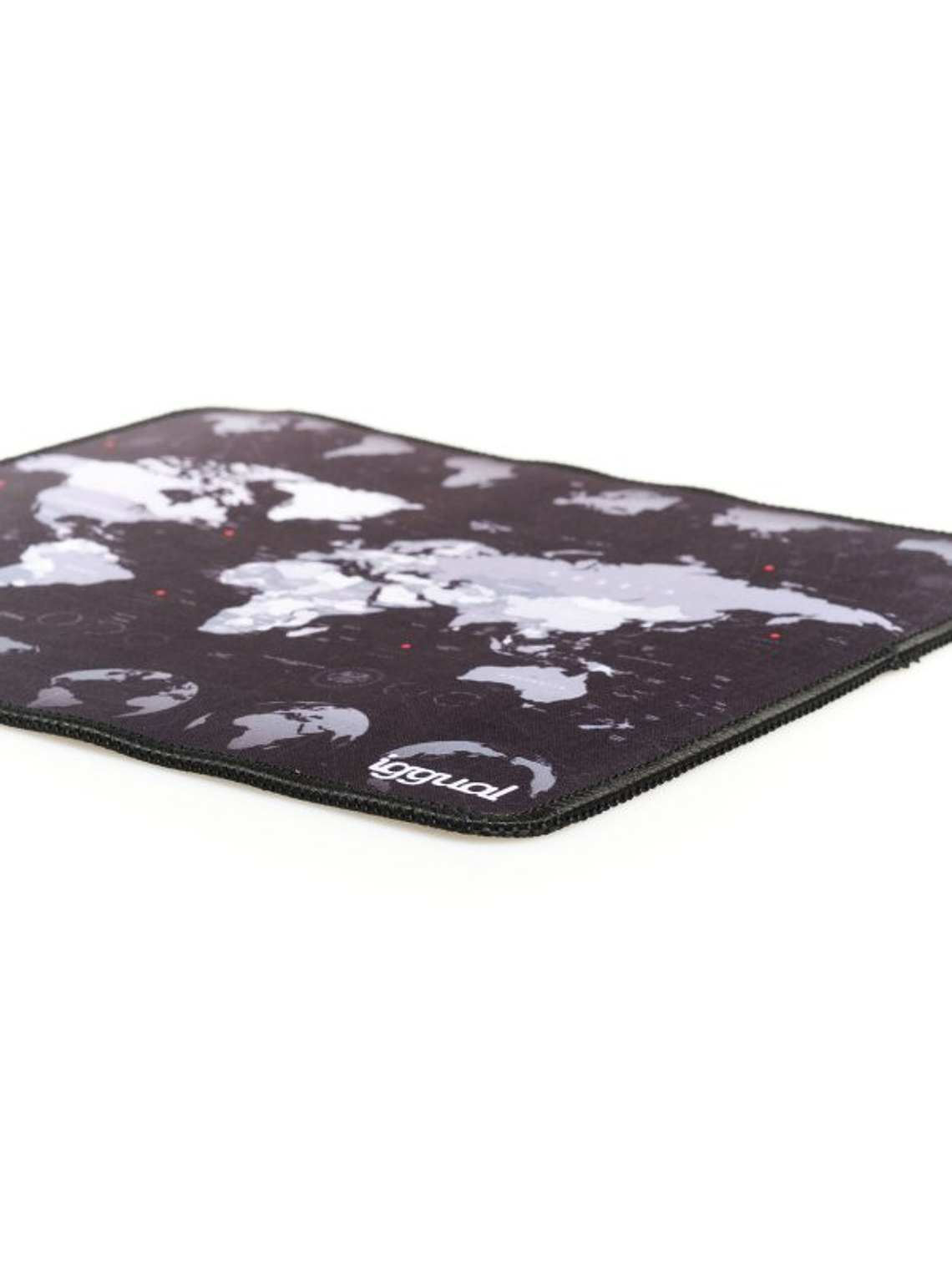 iggual Alfombrilla mapamundi ratón 30x25 cm 2