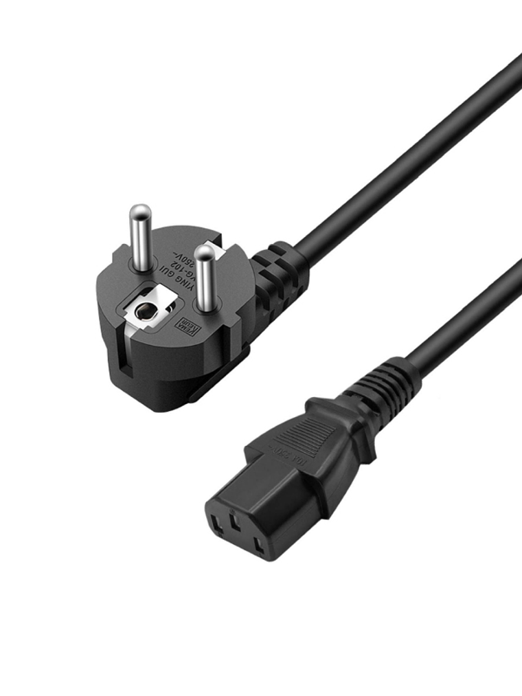 Ewent Cable alimentación 1,8m (IEC320 to C13) 2