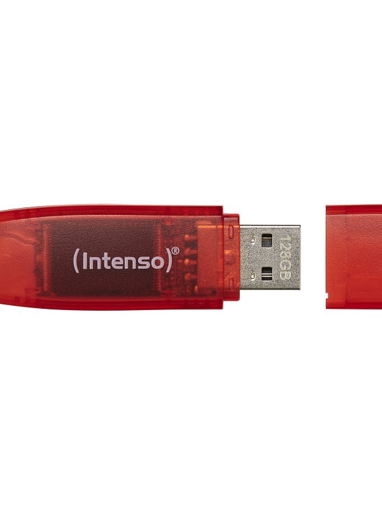 Intenso 3502491 Lápiz USB 2.0 Rainbow 128GB Rojo 2