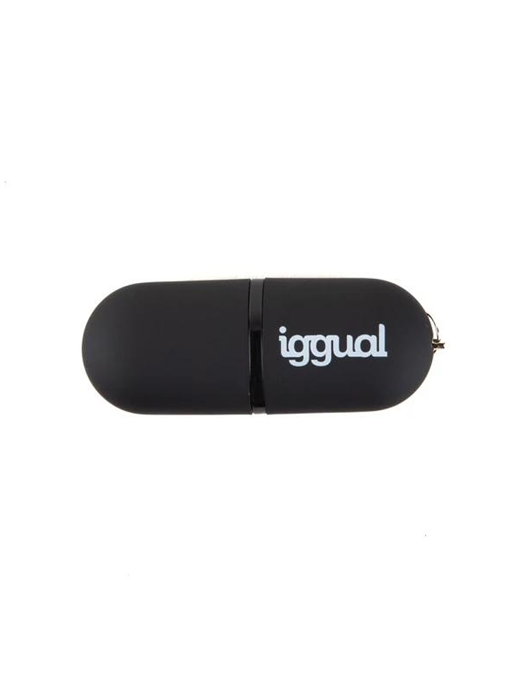 iggual Lápiz USB 2.0 16GB PEN16 negro con tapa 1