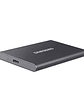 Samsung T7 SSD Externo 1TB NVMe USB 3.2  Gris - Miniatura 3