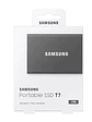 Samsung T7 SSD Externo 1TB NVMe USB 3.2  Gris - Miniatura 4