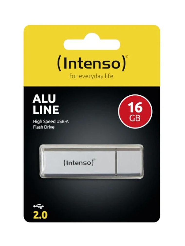 Intenso 3521472 Lápiz USB 2.0 Alu 16GB Silver 3