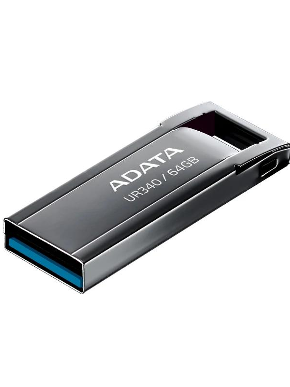 ADATA Lapiz USB UR340 64GB USB 3.2 Metal Black 3