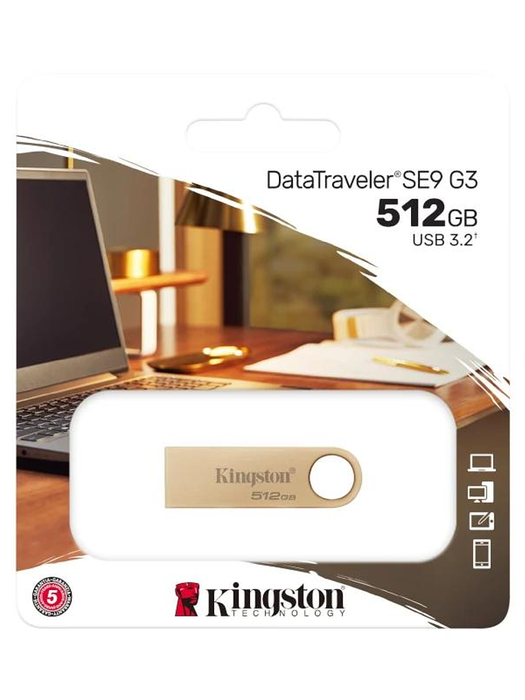 Kingston DataTraveler SE9 G3 512GB USB 3.2 Gen1 3