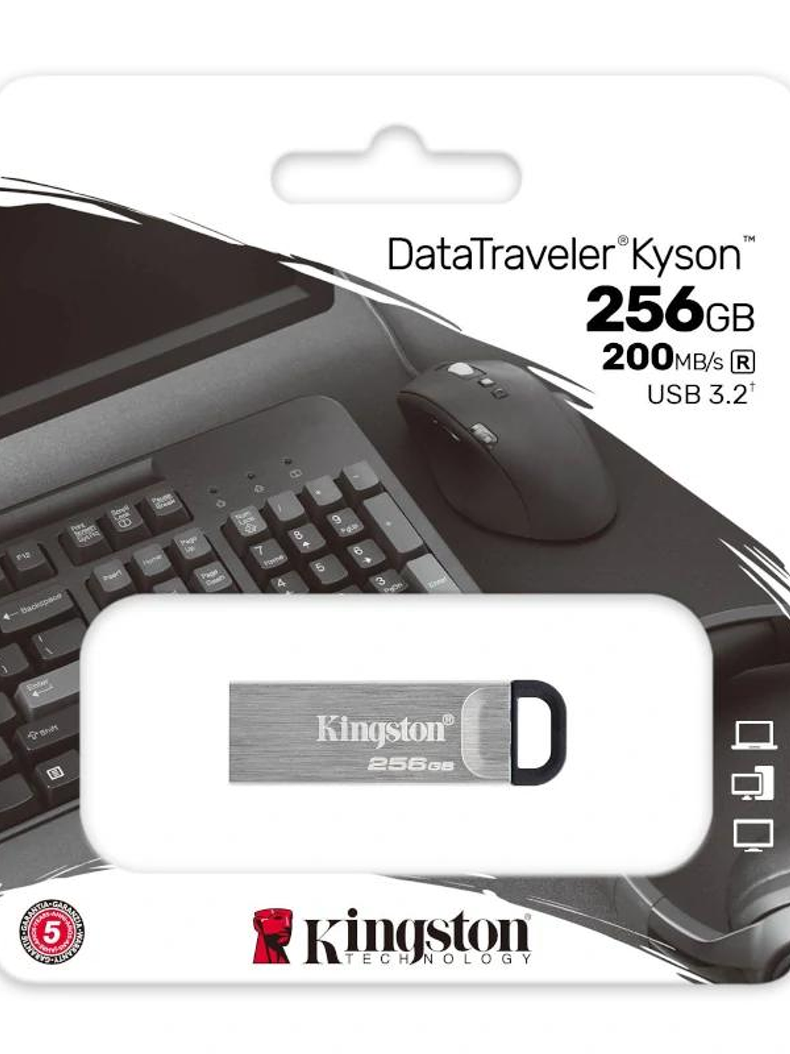 Kingston DataTraveler DTKN 512GB USB 3.2 Gen1 Plat 3