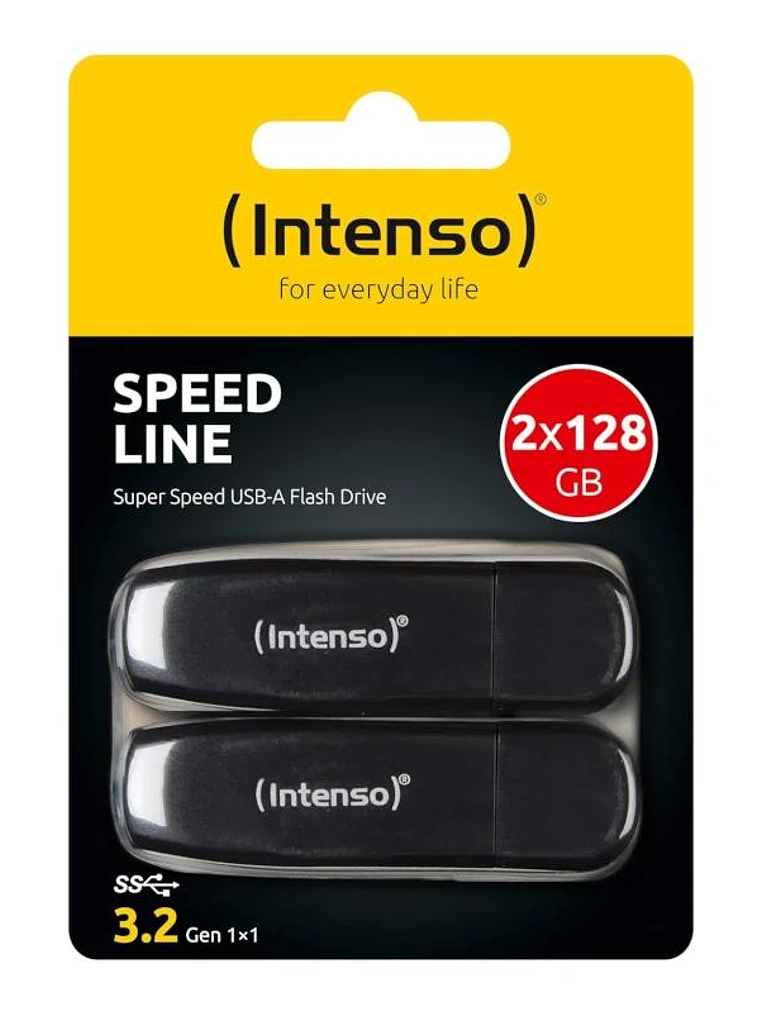 Intenso 3533495 Lápiz USB 3.2 Speed 128GB Pack 2 2