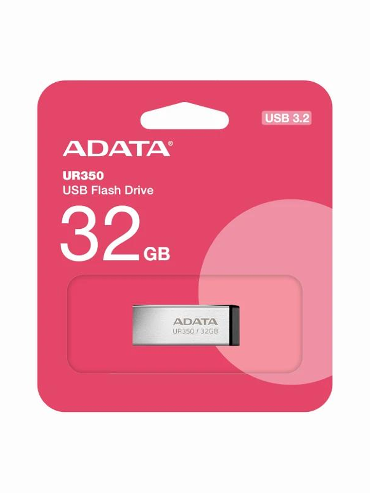 ADATA Lapiz Usb UR350 32GB USB 3.2 Metálica 4