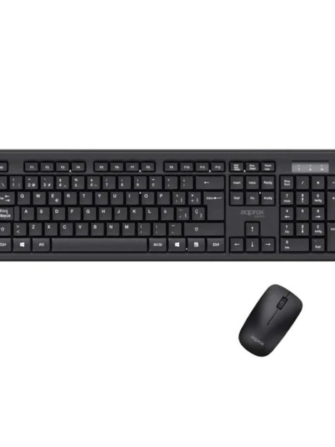 APPROX Teclado+raton inal. MX410 Negro 1