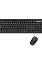 APPROX Teclado+raton inal. MX410 Negro - Miniatura 1