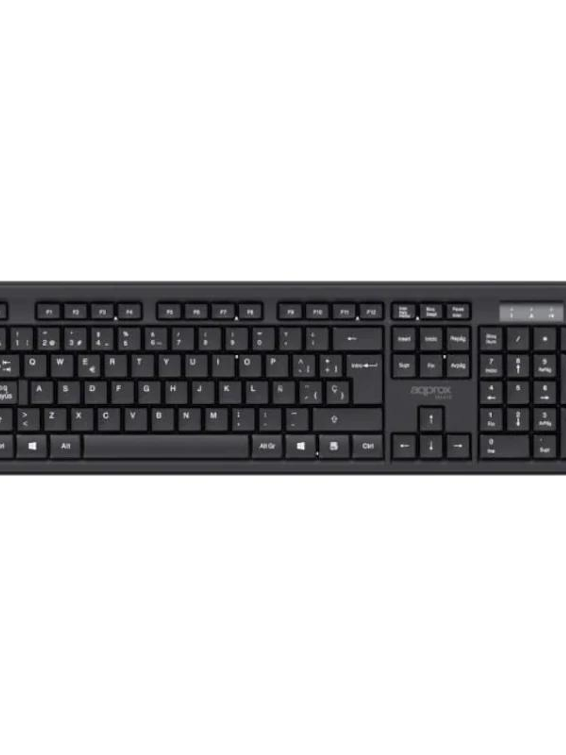 APPROX Teclado+raton inal. MX410 Negro 4