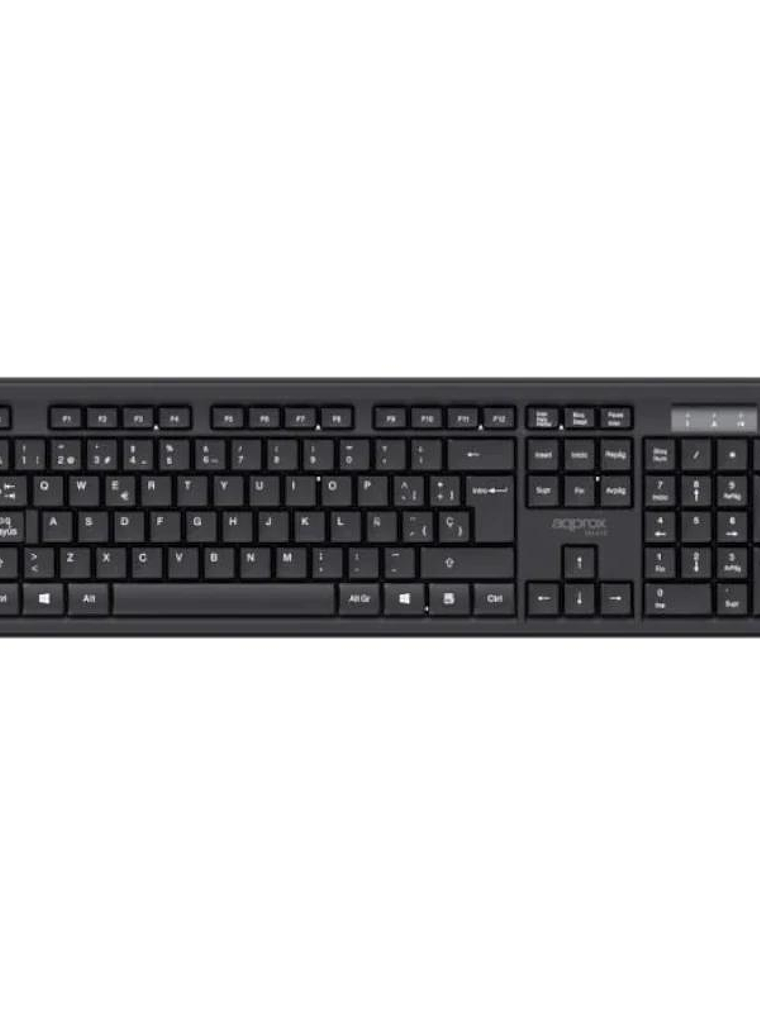 APPROX Teclado+raton inal. MX410 Negro 4