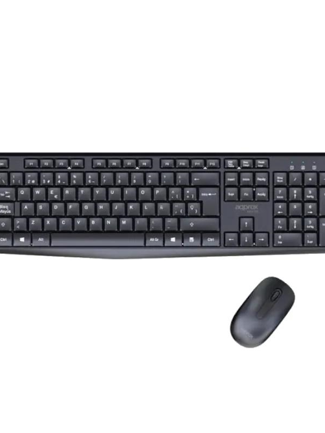APPROX Teclado+raton inalamb X420B 1000DPI Negro 1