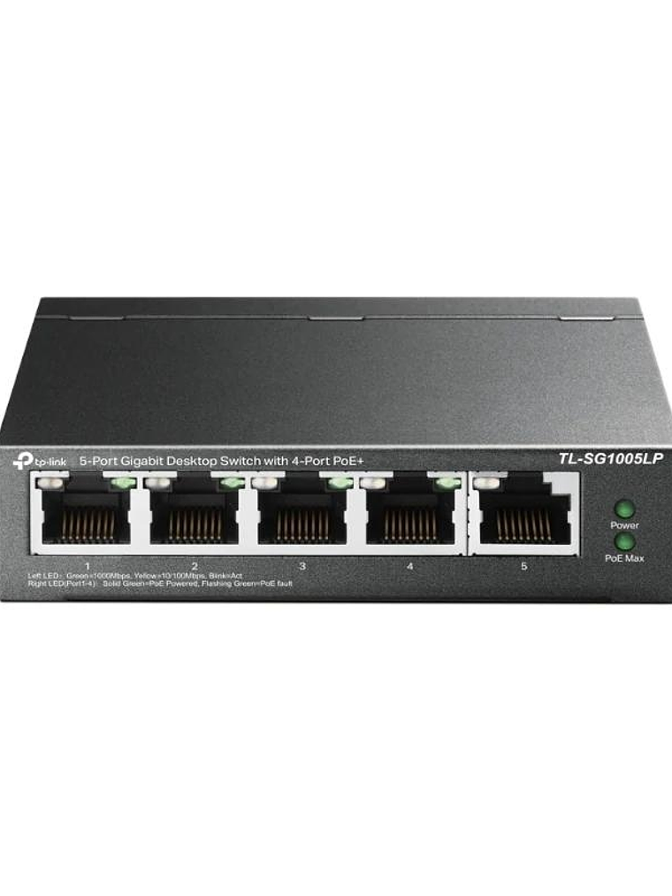 TP-Link TL-SG1005LP Switch 5xGb (4xPoE+) 1