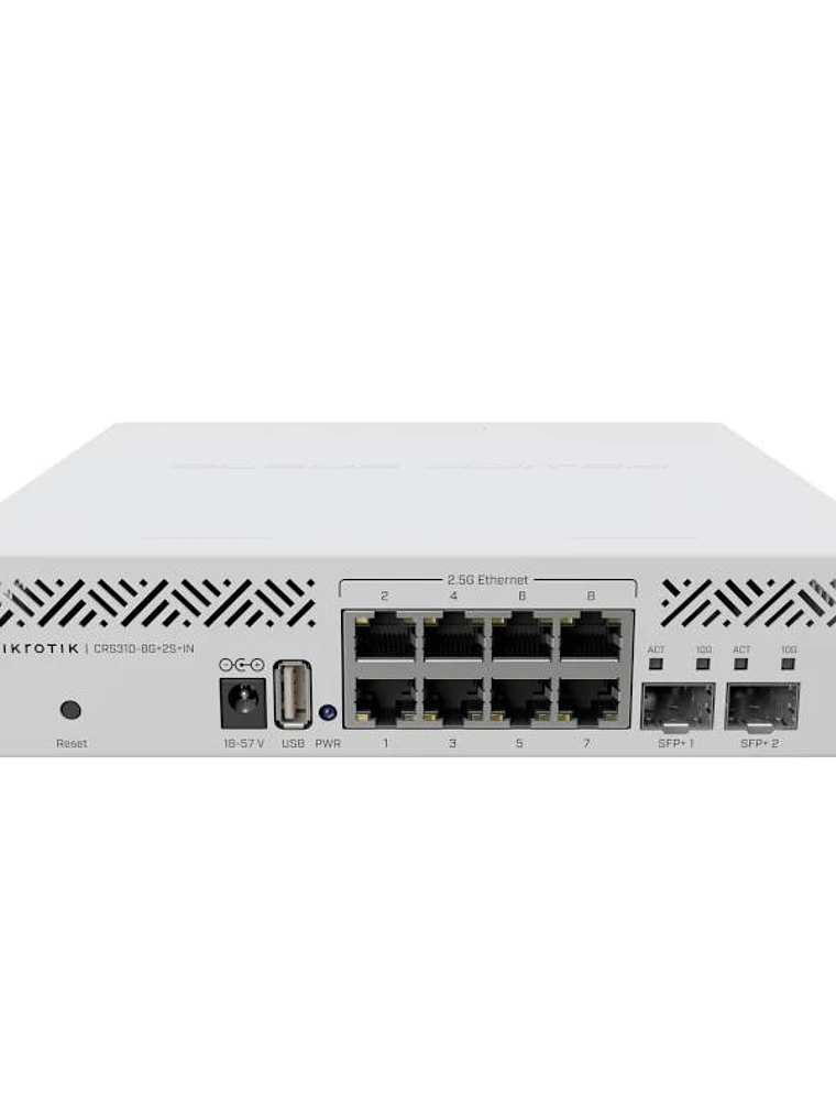 MikroTik CRS310-8G+2S+IN Switch 8x2.5GbE 2xSFP+ 2