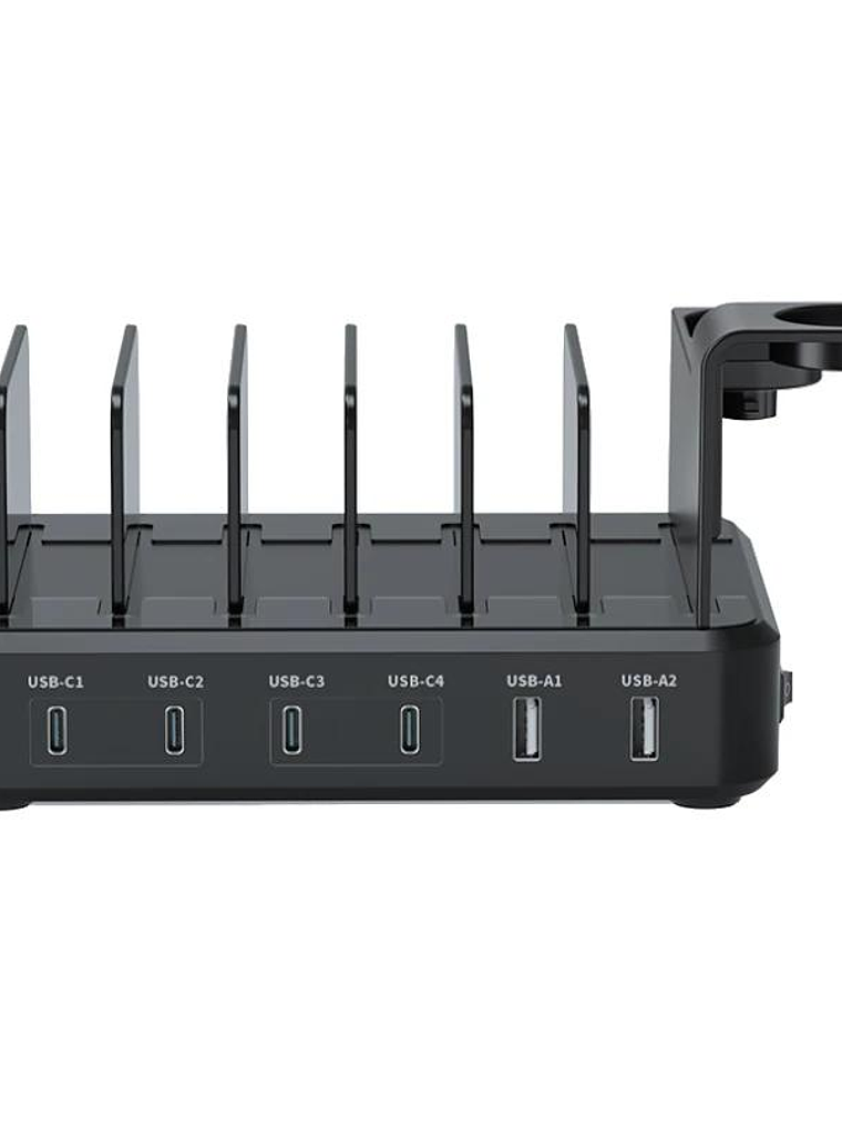 EWENT estación de carga 6 USB 130w Reloj-Auric 3