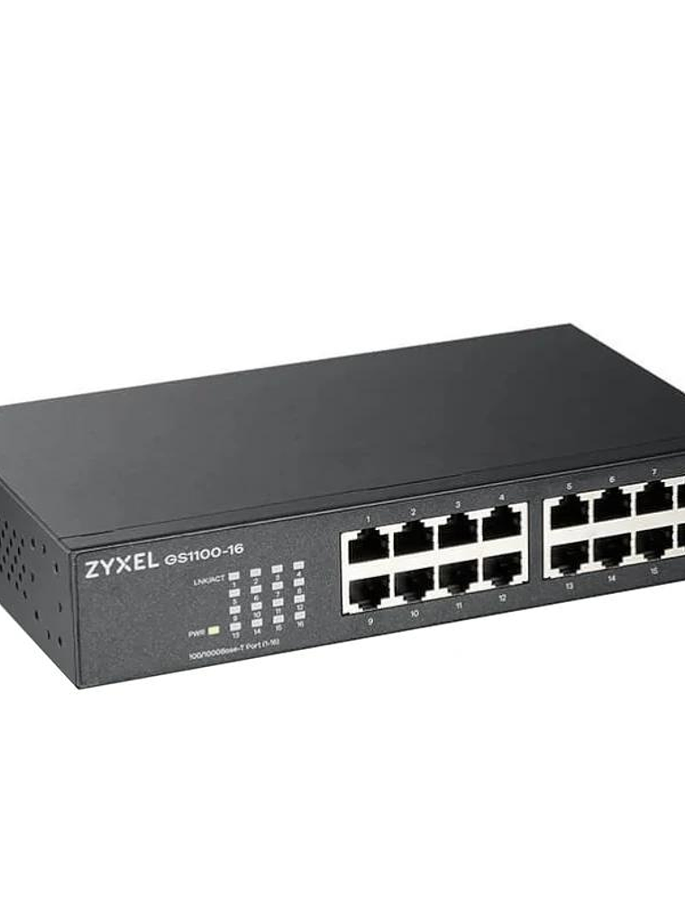 Zyxel GS1100-16 v3 Switch 16xGbE no gest Desk/Rack 2