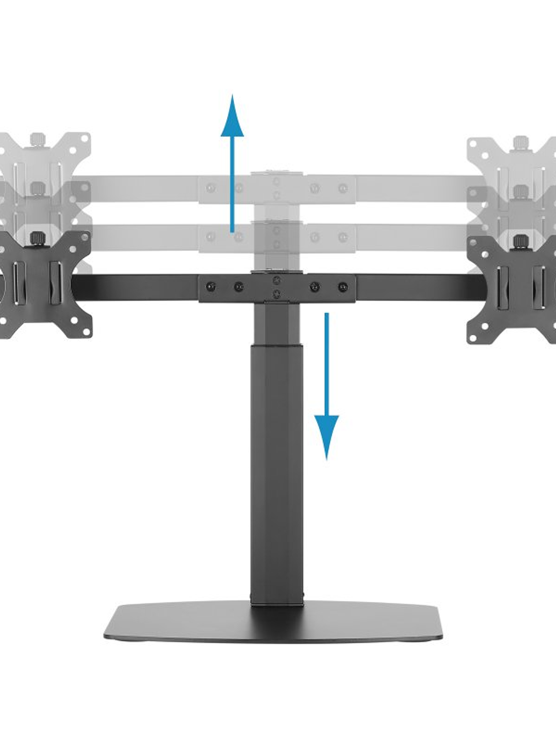 Tooq DB1727TN-B Soporte Monitor Mesa 2Brazos 17-27 4