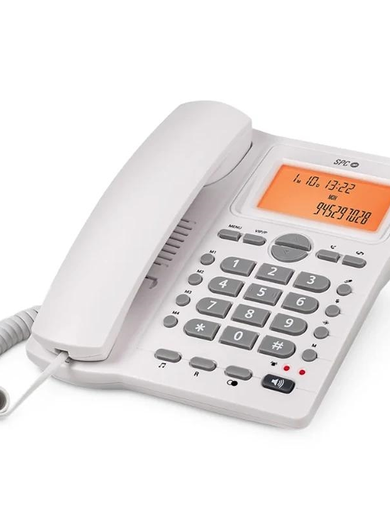 SPC 3612B Telefono OFFICE ID 2 LCD Blanco 1