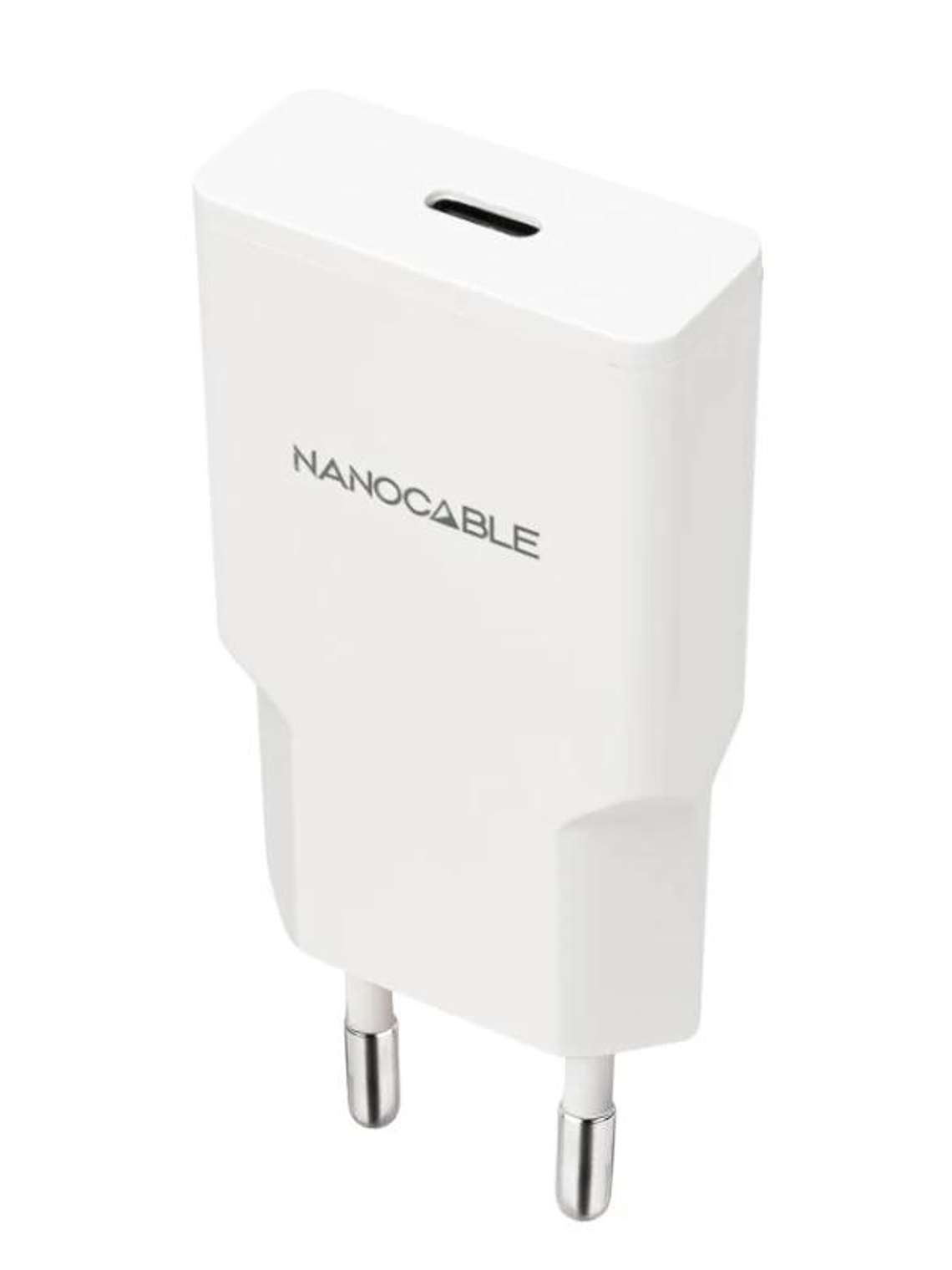 Nanocable Cargador USB-C/PD 25W   Blanco 1