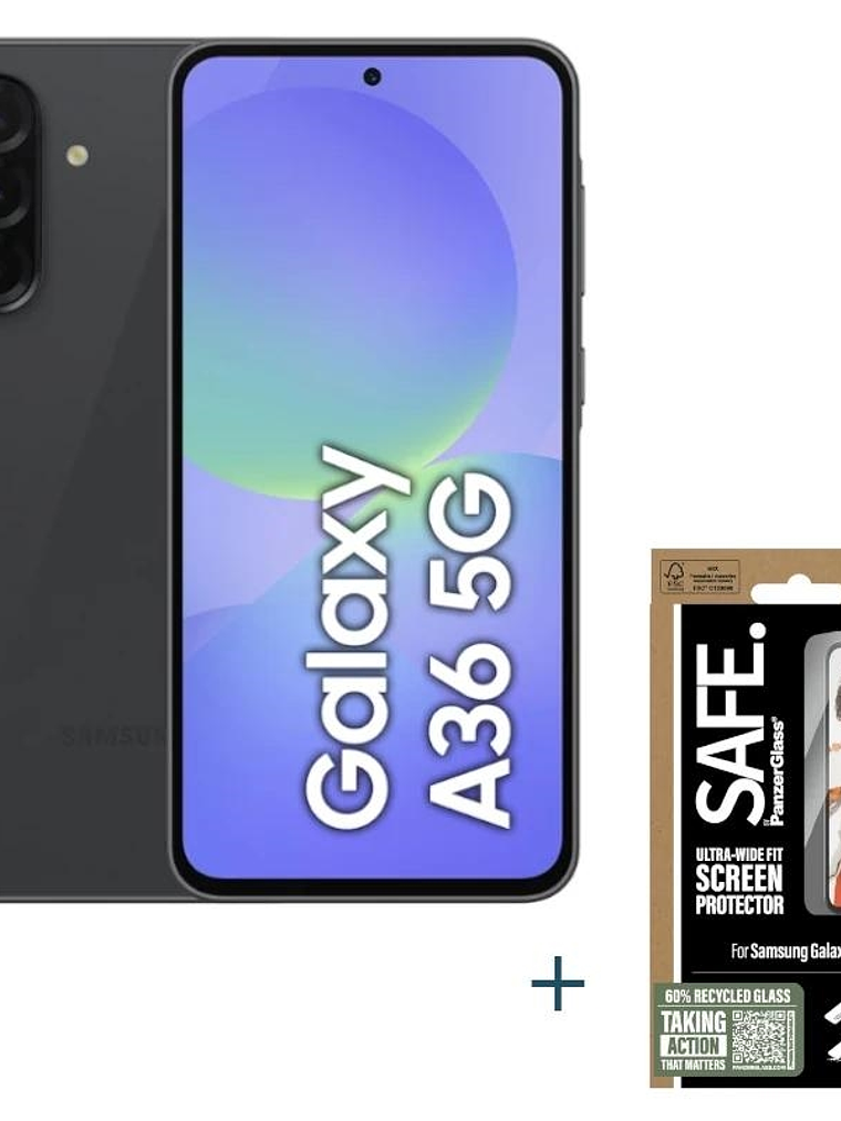 Samsung Galaxy A36 256GB 8GB Black+Prot SAFE 1
