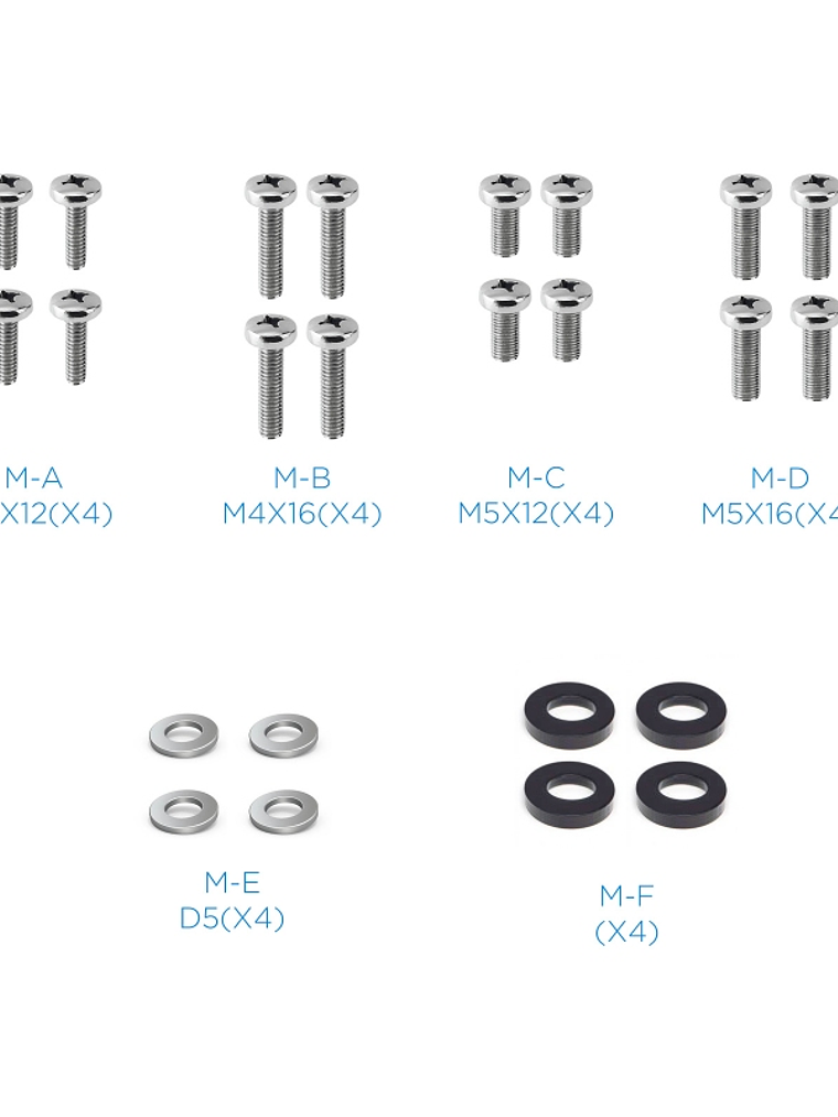 Tooq DB1127TN-B Soporte mesa monitor/tv 17-27