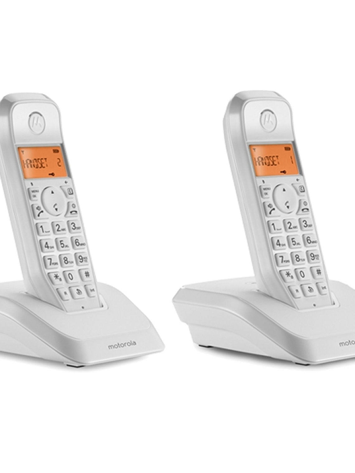 MOTOROLA S1202 Telefono DECT DUO Blanco 1