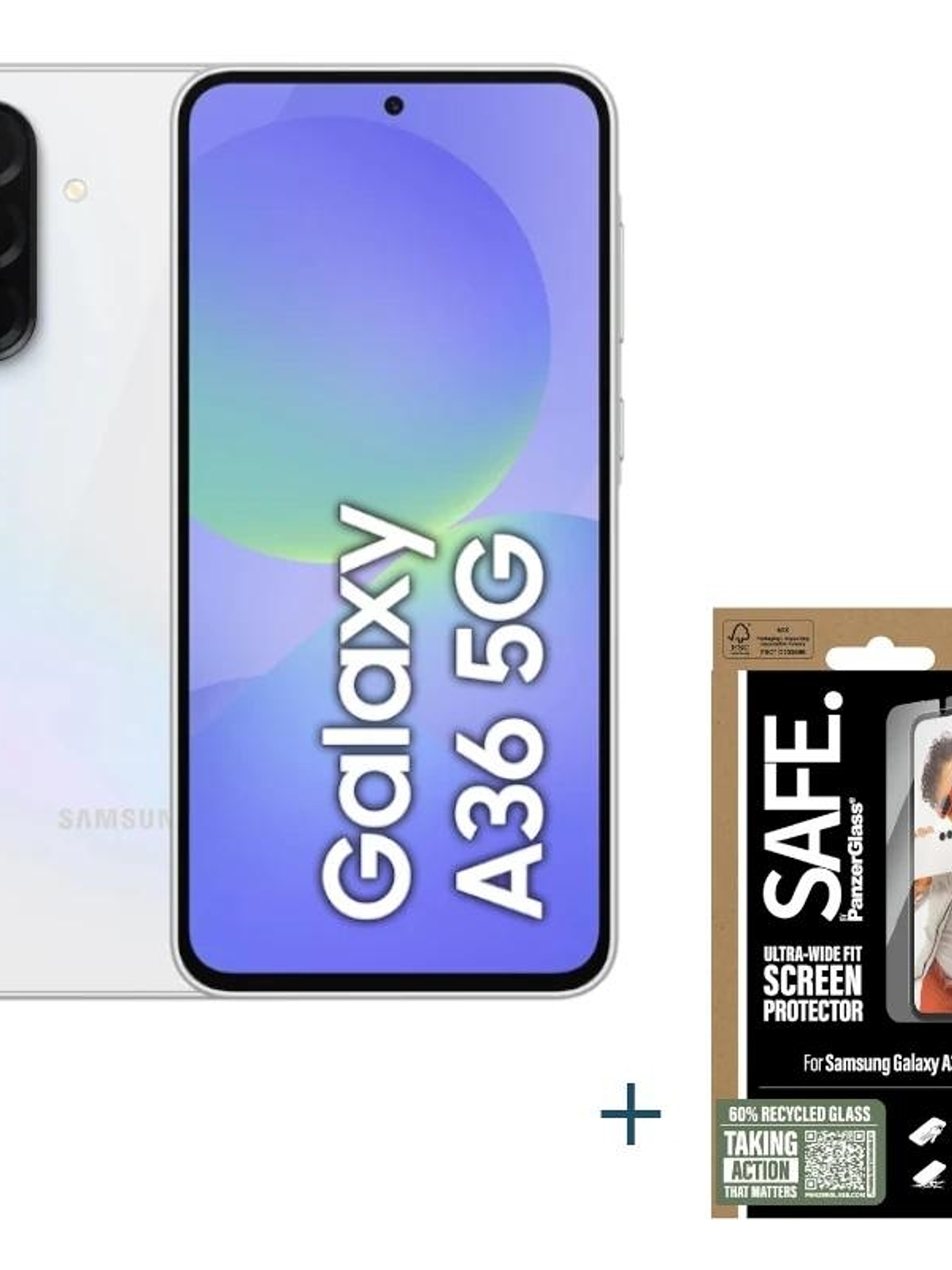 Samsung Galaxy A36 256GB 8G White+Prot SAFE 1