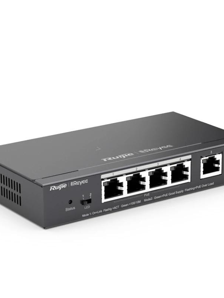 Reyee Switch 5xGb RJ45 (4 PoE/POE+) 54W Steel 3