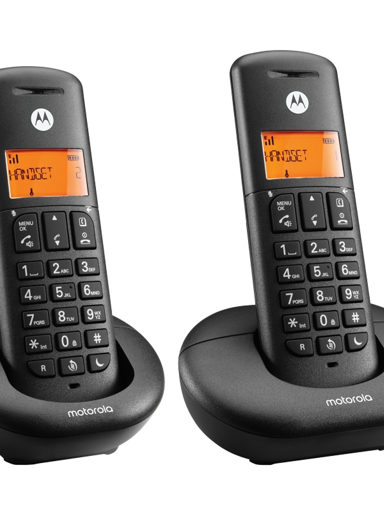 MOTOROLA E202 Telefono DECT Call Blocking Duo 2