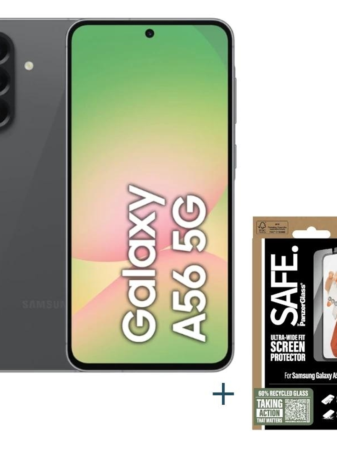 Samsung Galaxy A56 EE 128GB 8GB Black+Prot SAFE 1