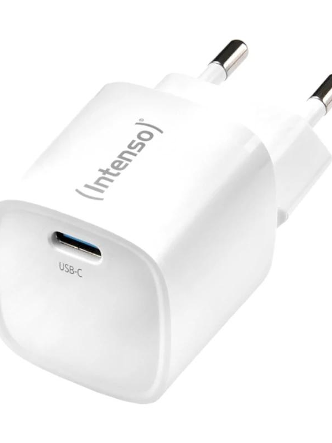 Intenso | Cargador pared GaN W30C² USB-C Blanco 1