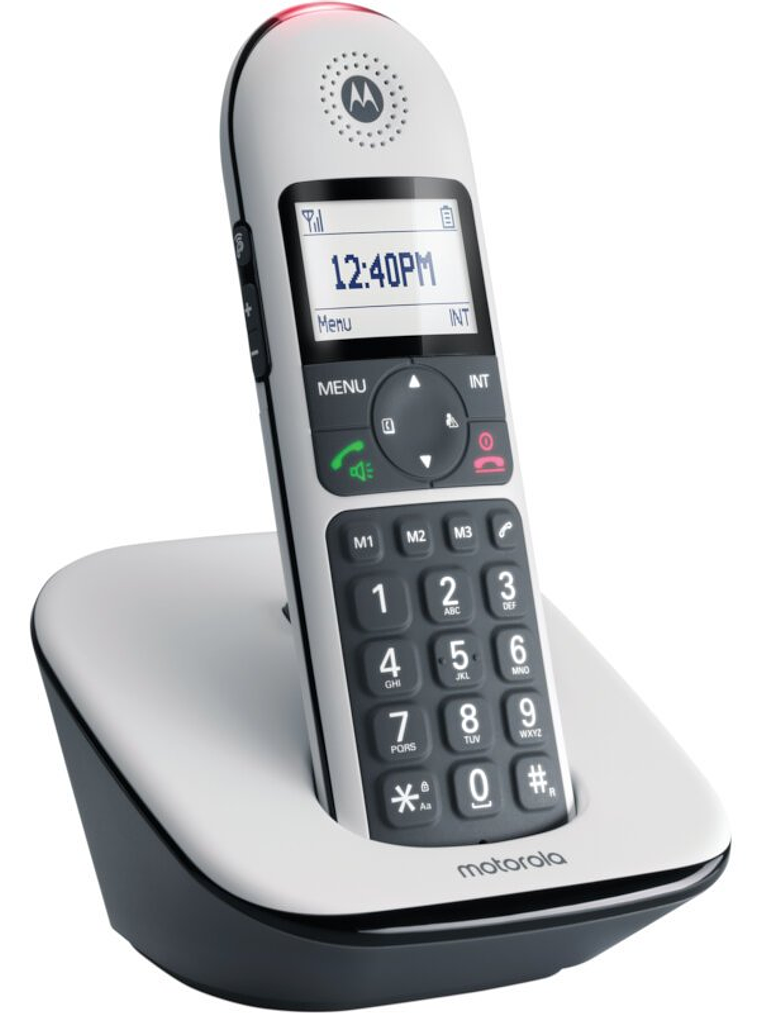 MOTOROLA CD5001 Telefono DECT Teclas Grandes Blanc 3