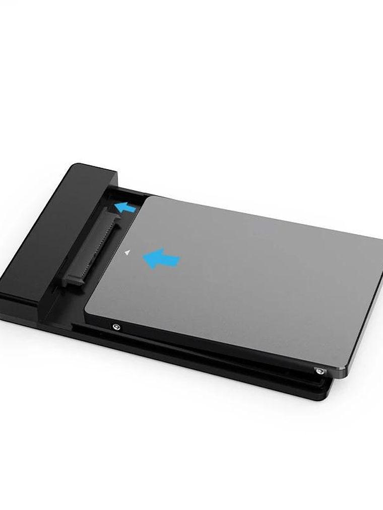 EWENT CAJA HDD/SDD SATA 2.5 SIN TORNILLOS USB 3.2 4