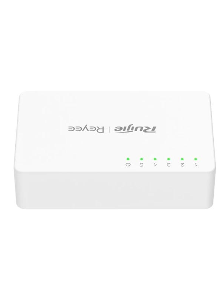 Reyee Unmanaged Switch 5xGb RJ45 Plastic Case 3