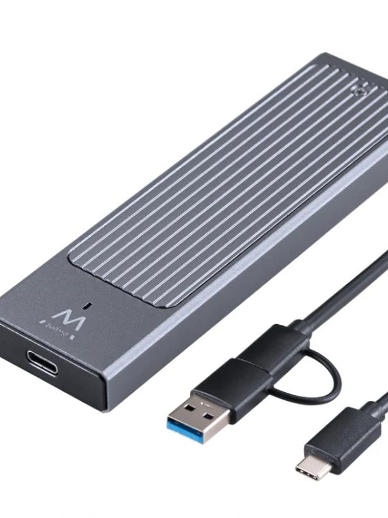 EWENT Carcasa M2 NVMe PCIe SSD/USB-C 3,2 1