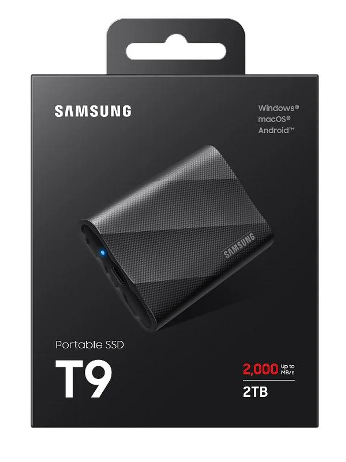 Samsung T9 SSD Externo 2TB USB 3.2 Gen 2x2 Black 4