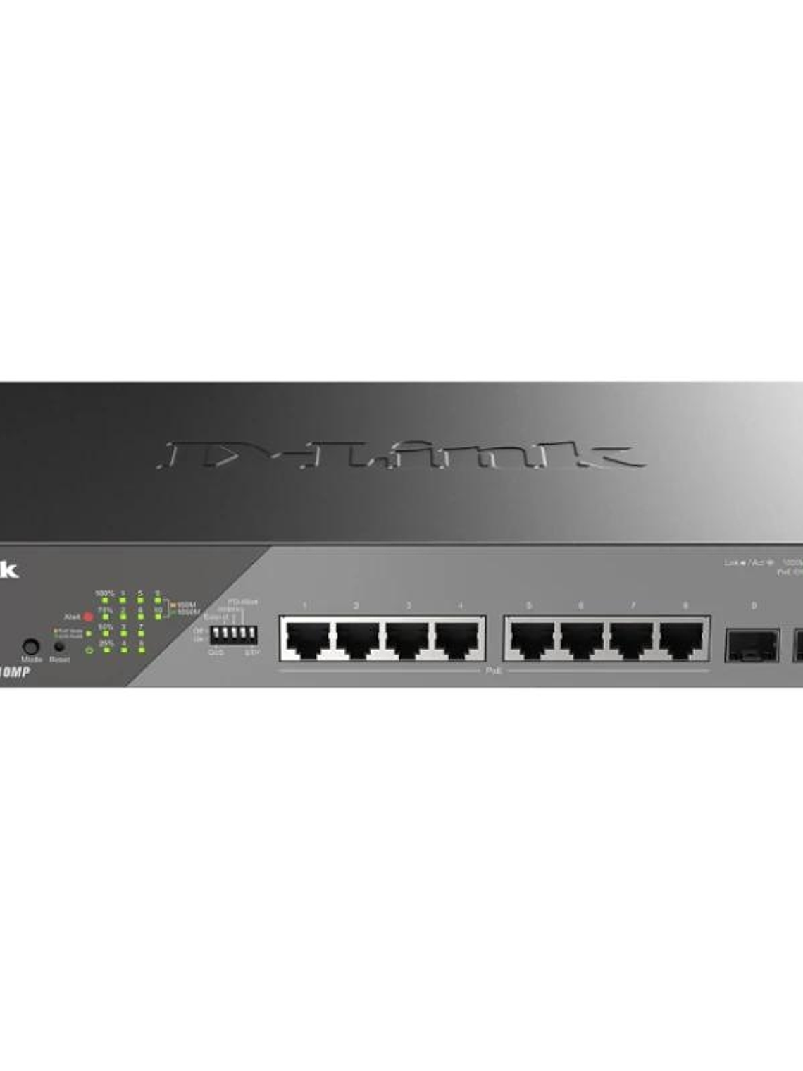 D-Link DSS-200G-10MP Switch 8xGbE PoE 2xSFP LR 1