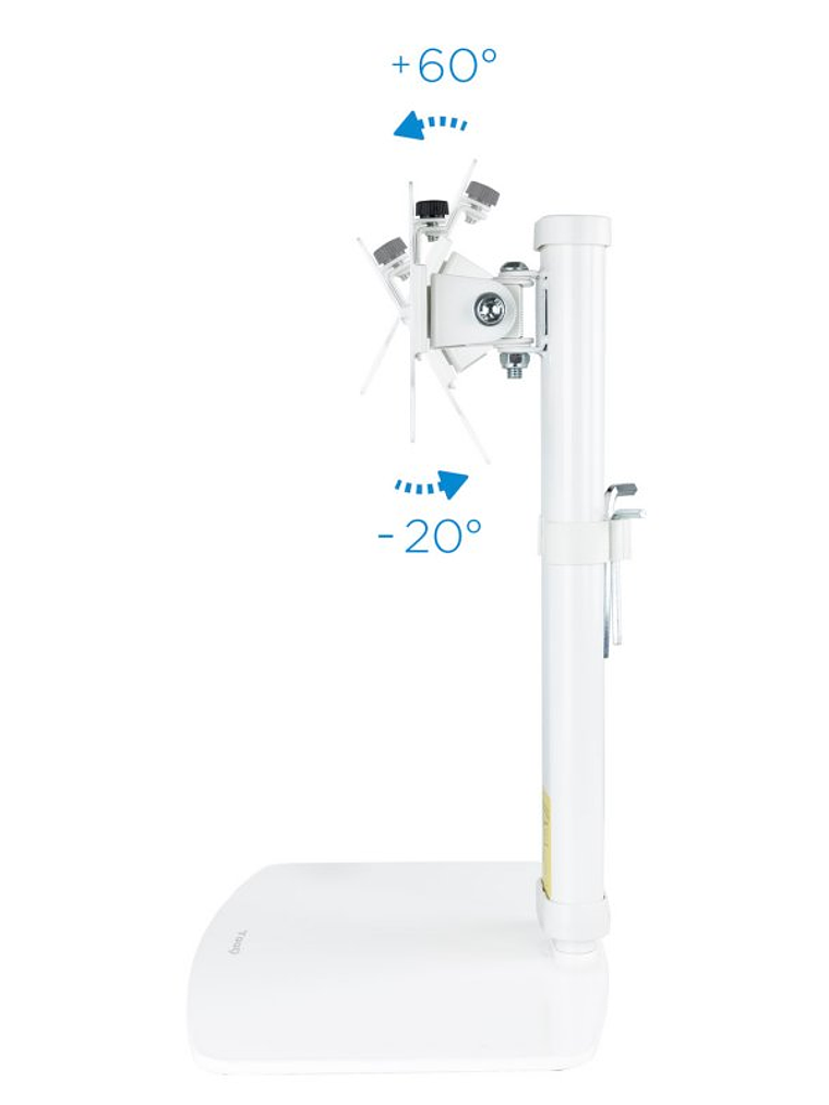 Tooq DB1127TN-W Soporte mesa monitor/tv 17-27