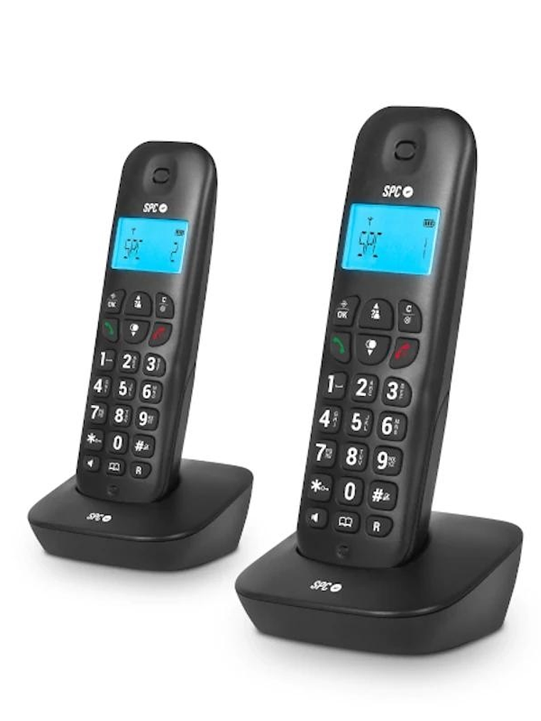 SPC 7302N Telefono DECT AIR PRO DUO Negro 1