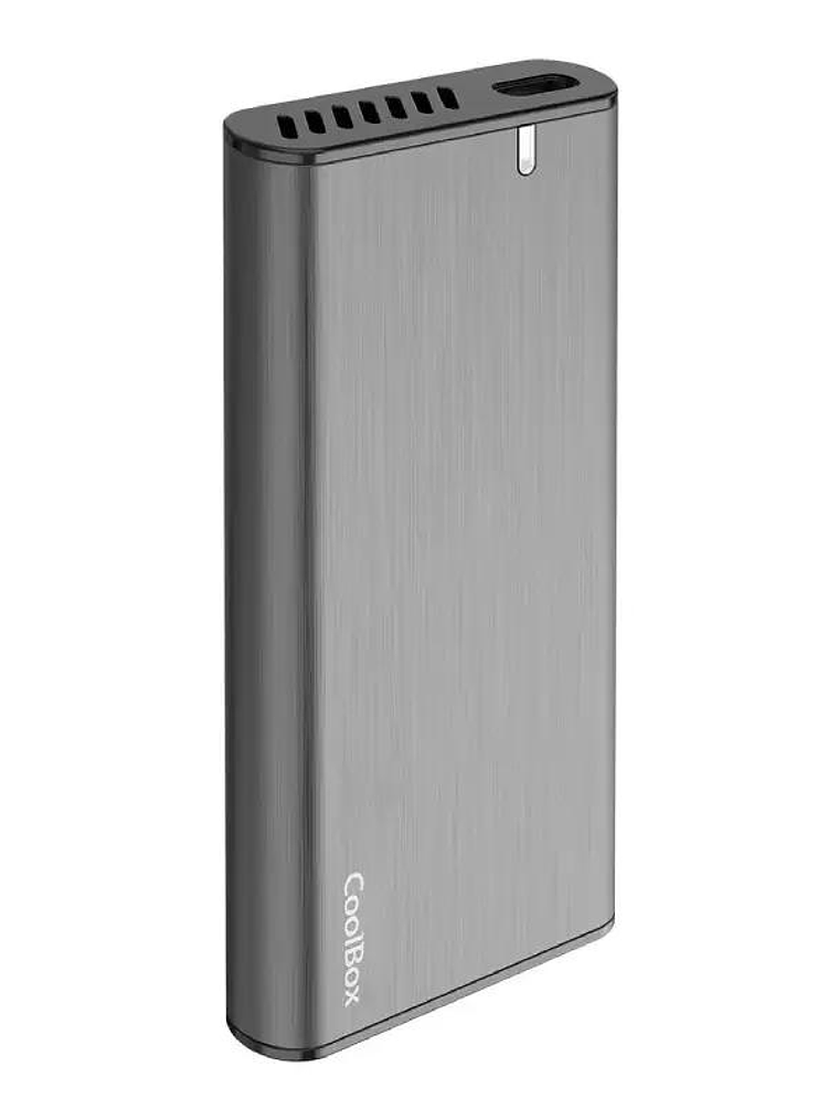 Coolbox Carcasa SSD M.2 NVME/SATA Mini NS31 Alum. 1