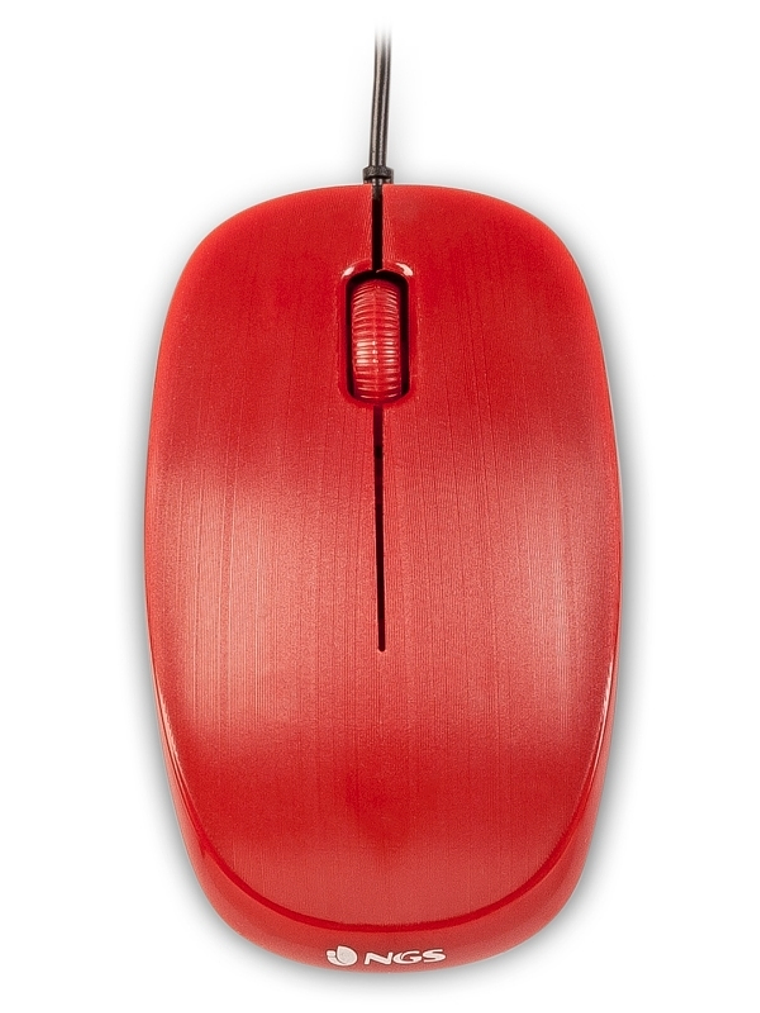 NGS Raton óptico Redflame 1000 Dpi Rojo 1