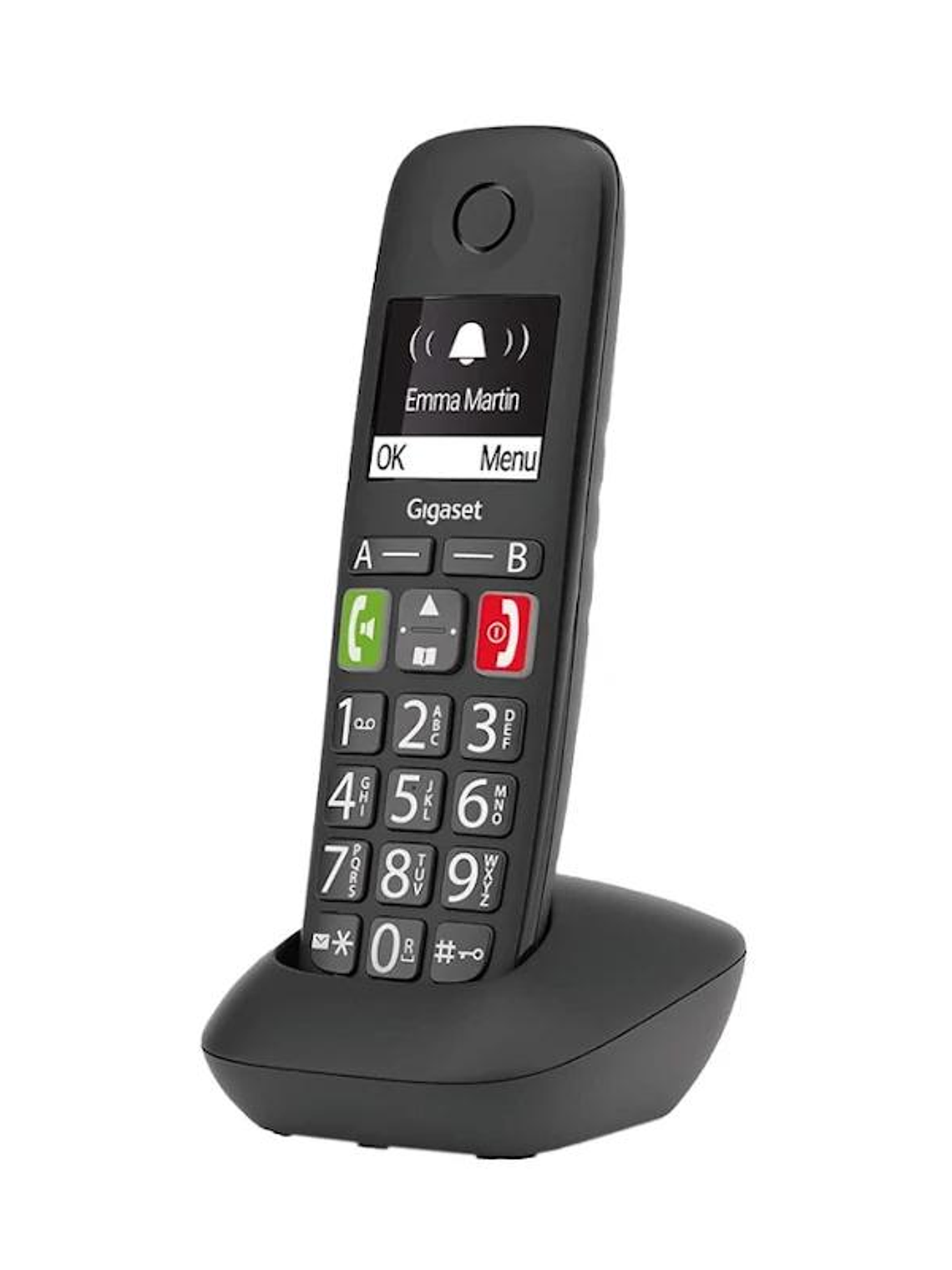 Gigaset E290 Inalámbrico DECT Negro 2