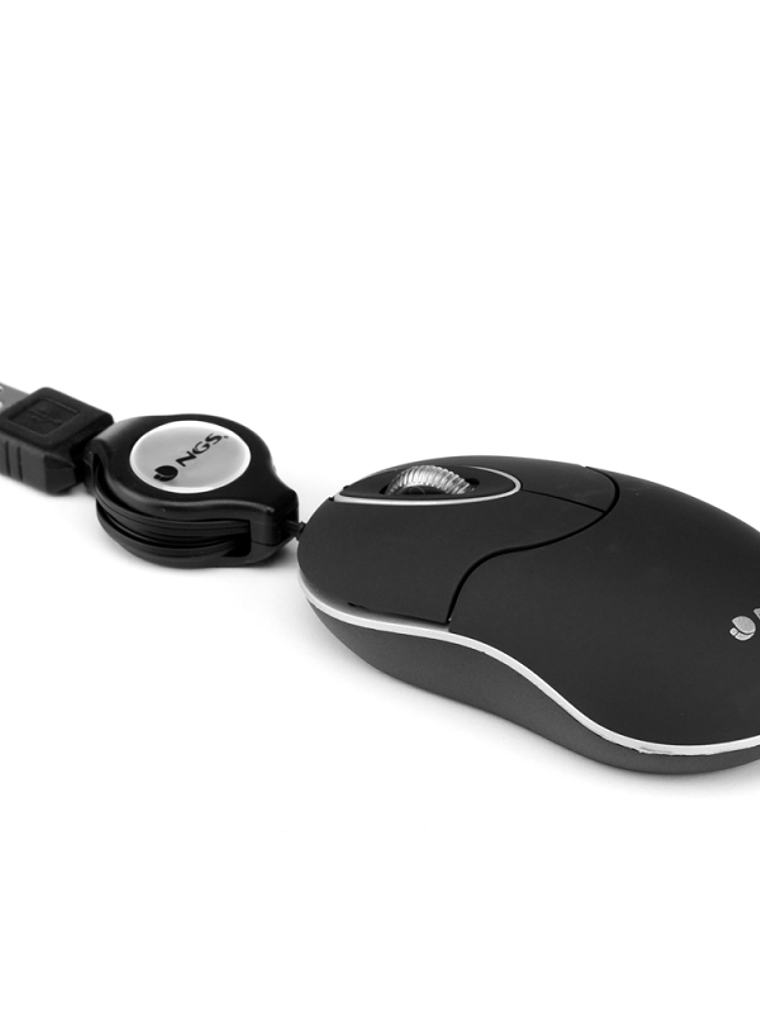 NGS Ratón Retráctil SINBLACK 1000dpi Negro 3