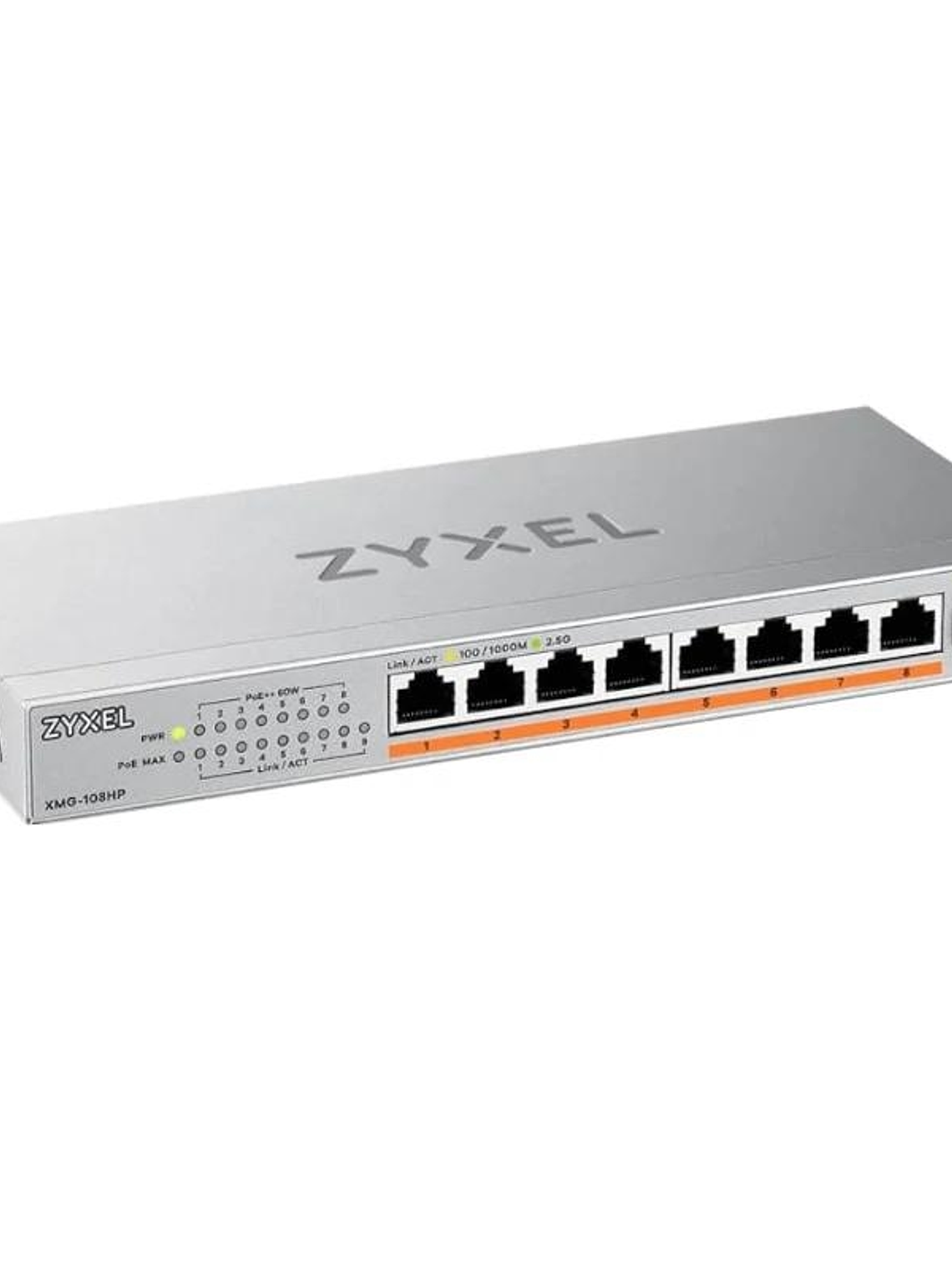 Zyxel XMG-108 Switch 5x2,5G 1 SFP+ PoE++ Desktop 1