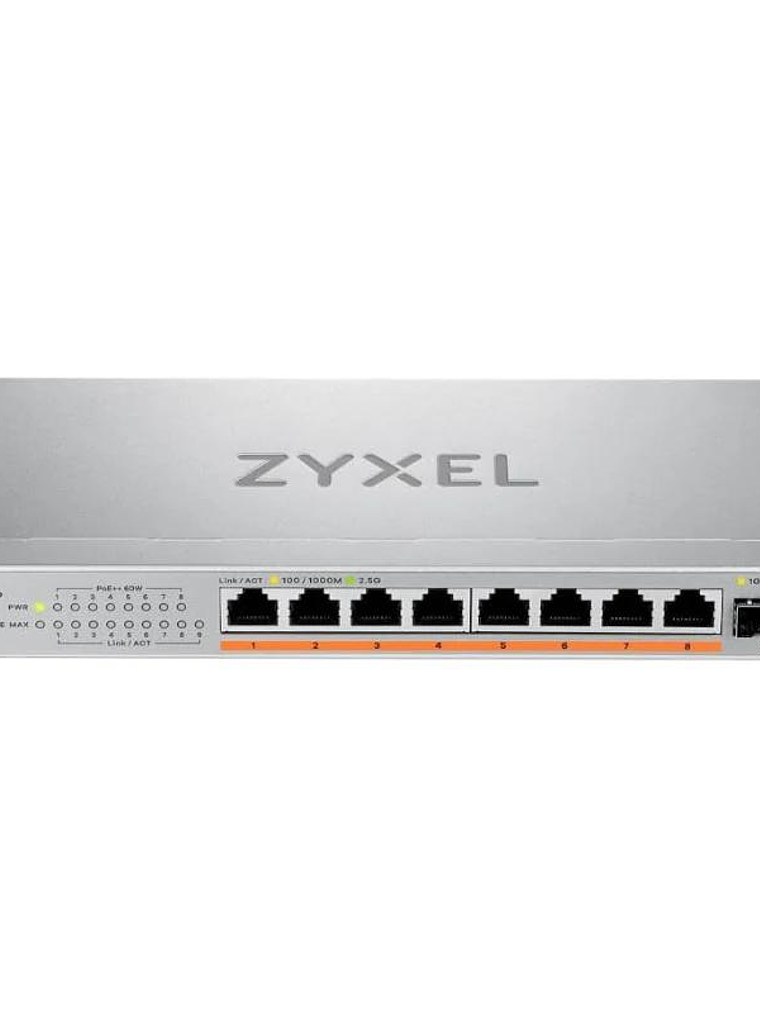 Zyxel XMG-108 Switch 5x2,5G 1 SFP+ PoE++ Desktop 3