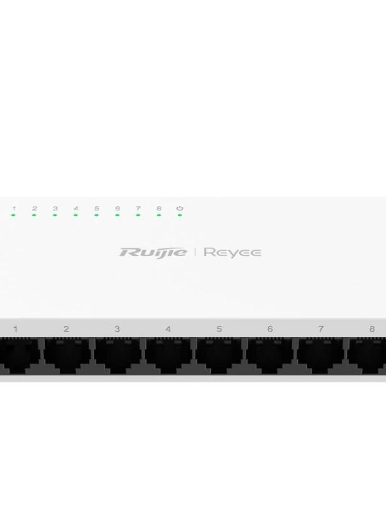 Reyee Unmanaged Switch 8xGb RJ45 Plastic Case 1