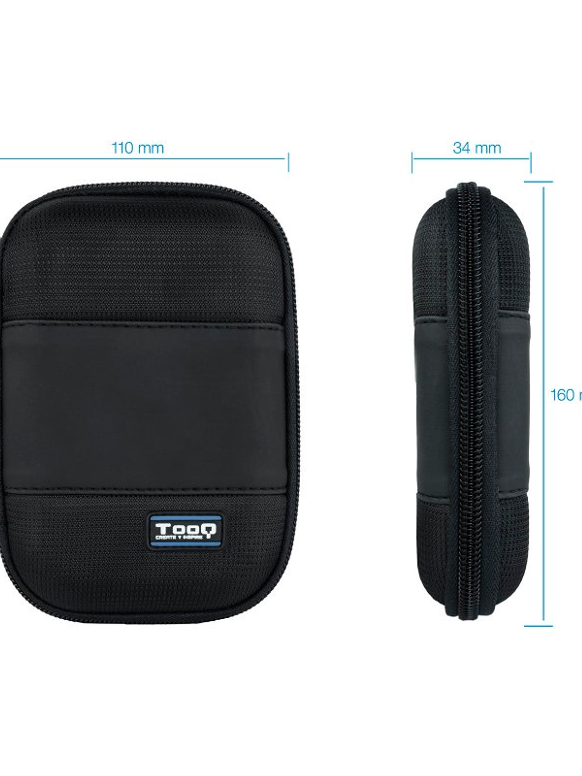 Tooq Funda resistente disco duro de 2,5