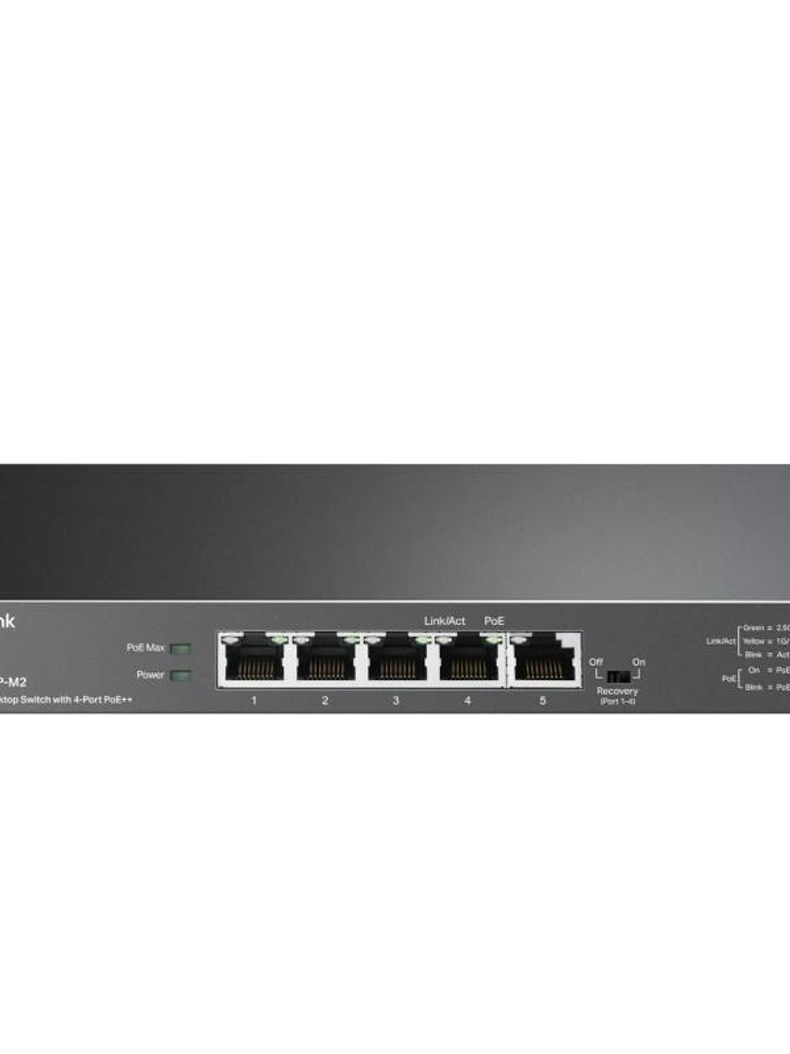 TP-Link TL-SG105PP-M2 Switch 4x2.5G PoE++ 1x2.5G 3